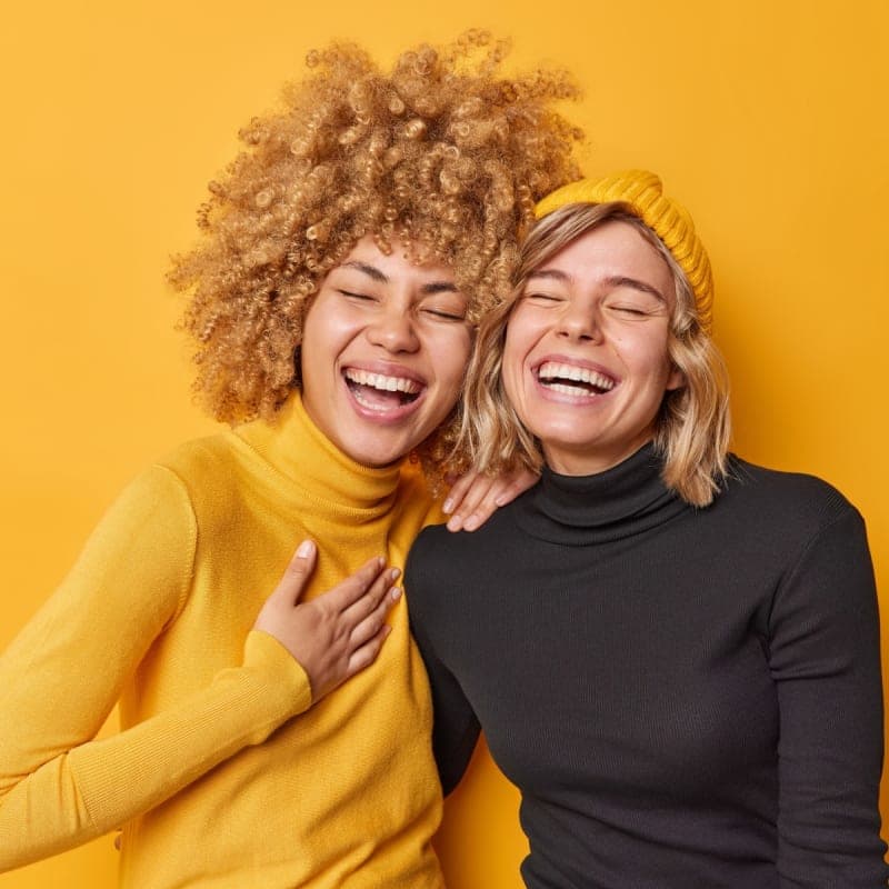 Women in stylish outfits